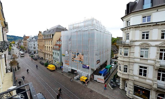 Das Radio-Bastian-Haus ist eingerstet... renovierten Freiburger Hofs zu sehen.  | Foto: Ingo Schneider