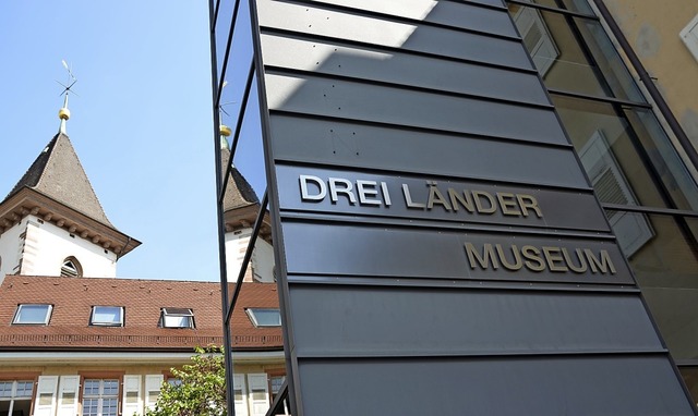 Das Dreilndermuseum  war Schauplatz e... Lrracher Haus gro geschrieben wird.  | Foto: Sarah Beha