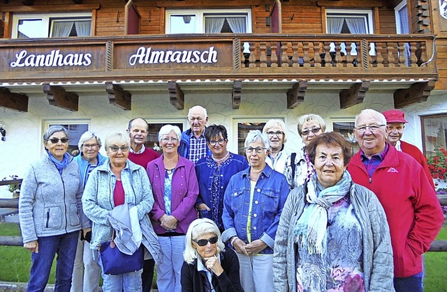 Eine abwechslungsreiche Wanderwoche ve...lsertal.                                | Foto: Bernhard Wisser