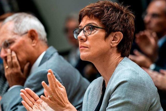 Der Druck auf Annegret Kramp-Karrenbauer als CDU-Chefin wchst weiter