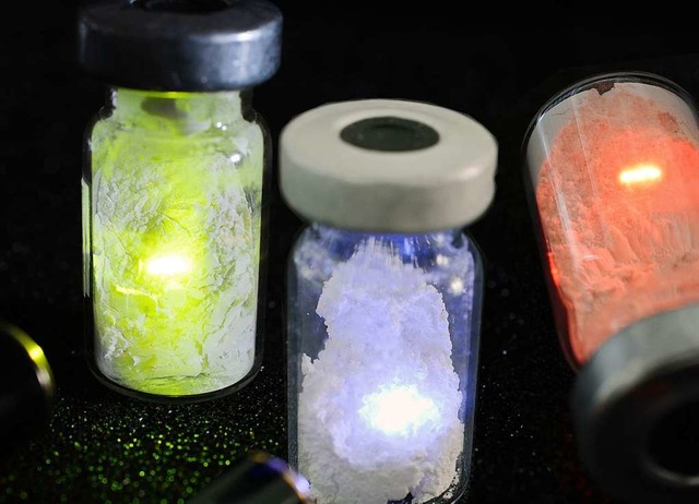 Fluoreszierende Farben knnen untersch...it helfen, Mll sortenrein zu trennen.  | Foto: Polysecure