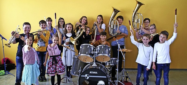 Der Nachwuchs des Musikvereins Eberfingen zeigte beim Schlervorspiel Knnen.   | Foto: suedkurier