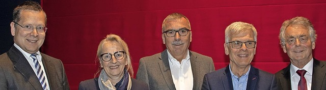 Ehrung und Abschied: Aufsichtsratsvors... Birgit Kerschowski und Klaus Schulte.  | Foto: Volker Mnch
