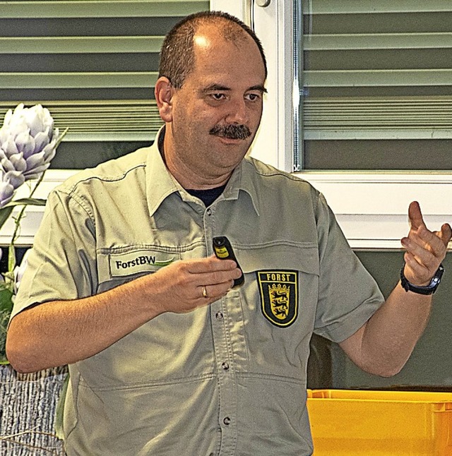 Marco Sellenmerten, Leiter des Forstbezirks Todtnau  | Foto: Paul Eischet