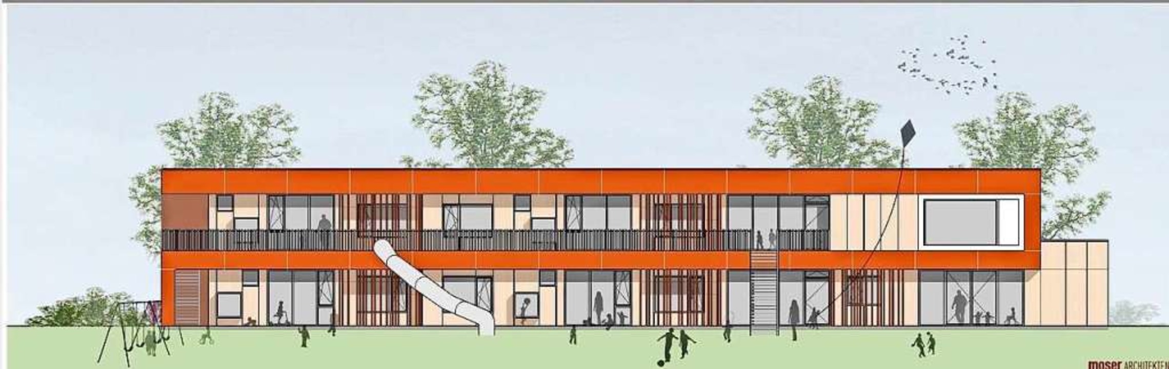 Der Bau des neuen Kindergartens in Schopfheim hat begonnen - Schopfheim