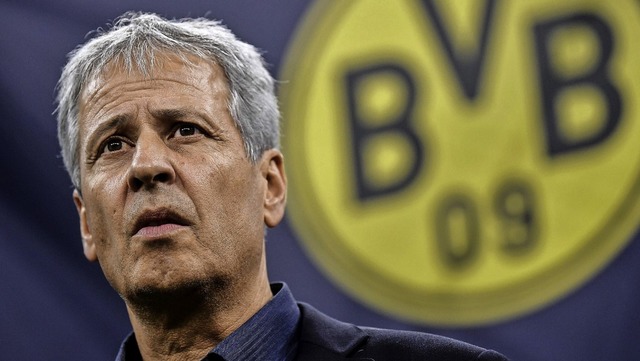 In der Kritik: Dortmunds Trainer Lucien Favre  | Foto: MARCO BERTORELLO (AFP)