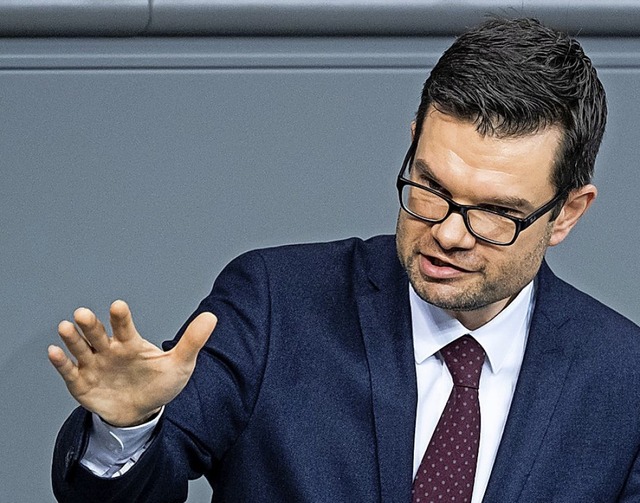 Marco Buschmann (FDP) warf der AfD ein...e Arbeitsfhigkeit des Bundestags vor.  | Foto: Bernd von Jutrczenka (dpa)