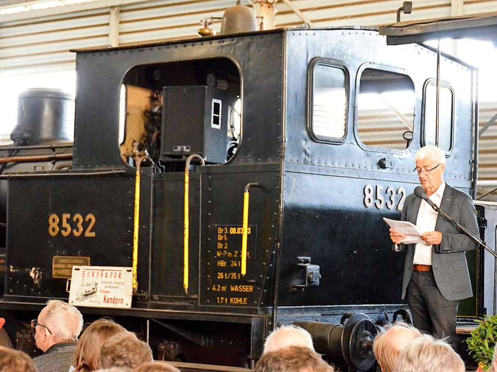 Hans-Jrgen Cred, Vorsitzender des Verbandes Deutscher Museums- und Traditionsbahnen (VDMT)