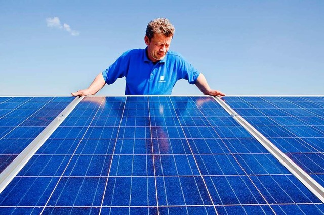 Noch  viel mehr Dcher knnten mit Solaranlagen versehen werden.  | Foto: Patrick Pleul