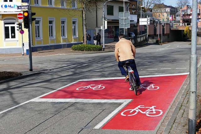 Sicherer und komfortabler werden soll Radfahren in der Stadt.  | Foto: Peter Gerigk