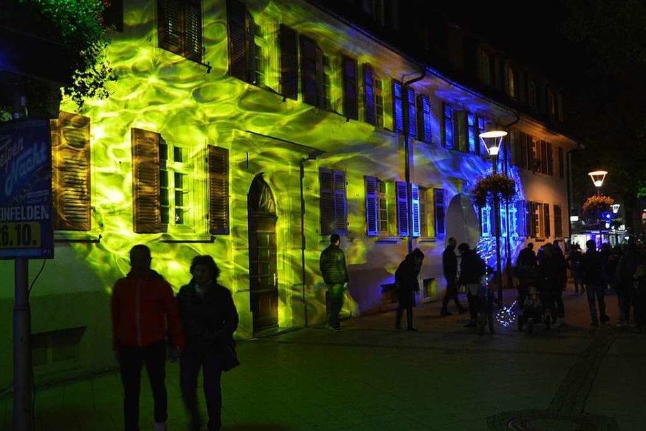Fotos Lichtereinkaufsabend Rheinfelden Rheinfelden Fotogalerien