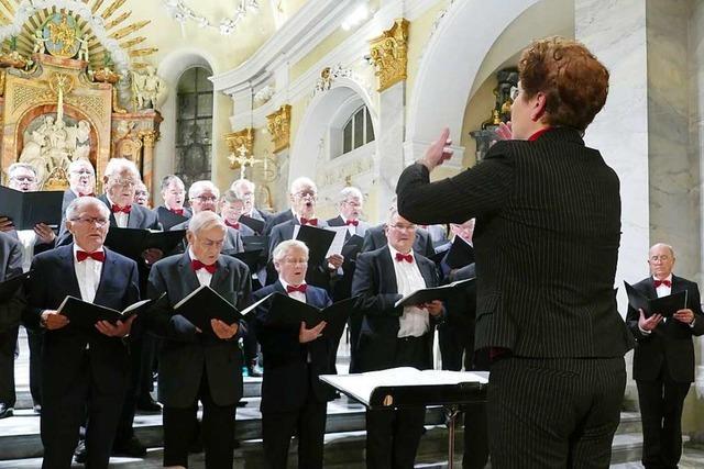 Mnnerchor und Orgel im Einklang in Wehr