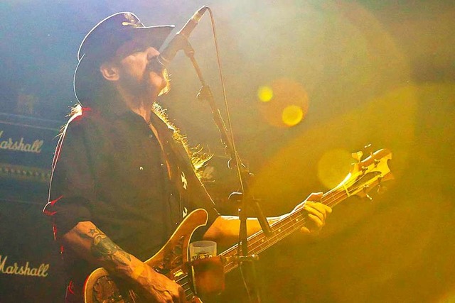 Lemmy wre begeistert gewesen von der Dezibelzahl des Einlappenkotingas.  | Foto: Andrea Schiffner