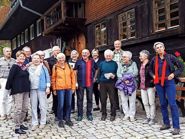 Zusammentreffen mit Georg Thoma im Skimuseum Hugenhof   | Foto: SZ Kollnau