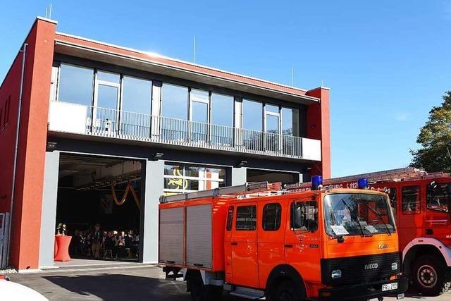 Die Feuerwehr in St. Georgen hat ein neues Gertehaus