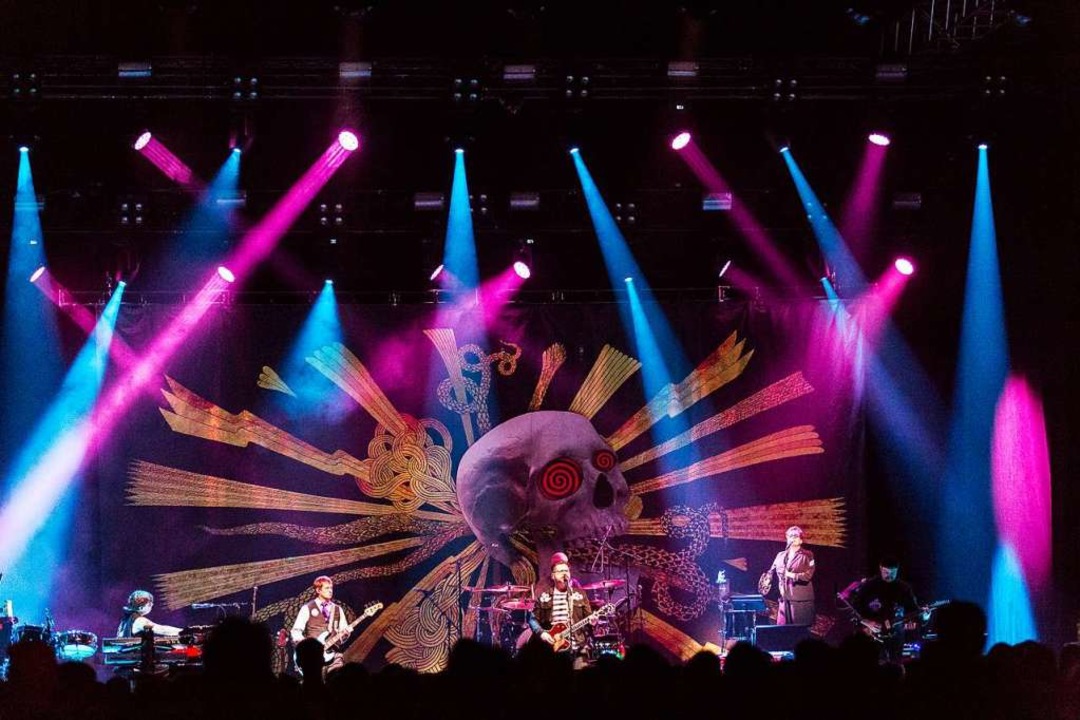 The Decemberists 2018 bei ihrem Auftritt im Europa-Park  | Foto: Carlotta Huber