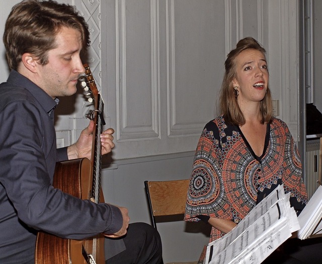 Henrik Dewes und Cosima Bsing sind das Duo Deb.   | Foto: Michael Haberer