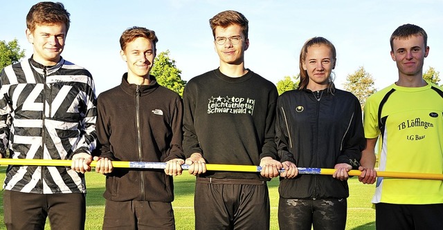 Niklas Leber, Marco Weh, Milot Kornell...e meisten Punkte bei den Mehrkmpfen.   | Foto: Ottmar Heiler