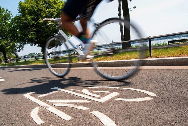 Das Land baut den Radschnellweg nicht, frdert ihn aber finanziell.  | Foto: Daniel Bockwoldt