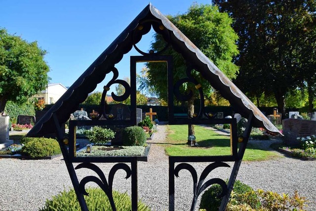 Der Friedhof in Denzlingen &#8211; kurz vor Allerheiligen  | Foto: Stefan Ammann