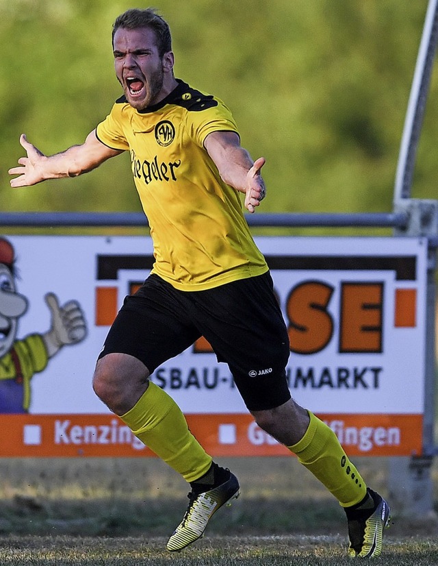 Schwarz-gelb: Von je her die Farben de...gust 2018 das 1:1 gegen den FC Auggen.  | Foto: Patrick Seeger