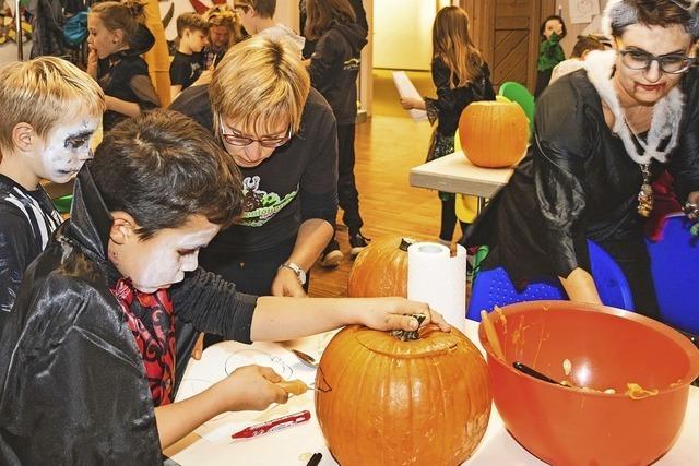 Gruseliges Spektakel fr kleine Halloween-Fans