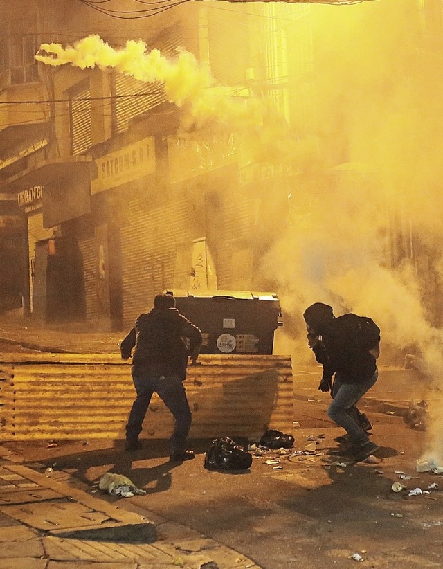 Unruhen in La Paz nach der Prsidentschaftswahl  | Foto: Gaston Brito (dpa)