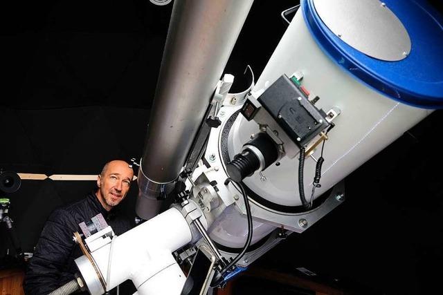 Sternstunden in Malsburg-Marzell – beim Blick ins Teleskop