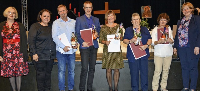 Im Rahmen einer Jubilarfeier wurden la...arbeiter des St. Josefshauses geehrt.   | Foto: Pressefoto St. Josefshaus