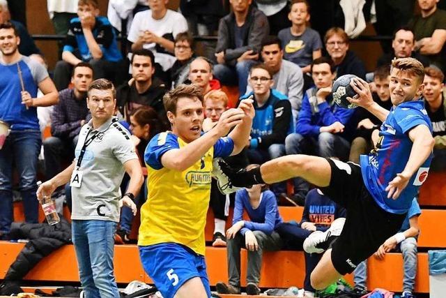 Fotos: Handball-Union Freiburg gewinnt Landesliga-Spitzenspiel in Waldkirch