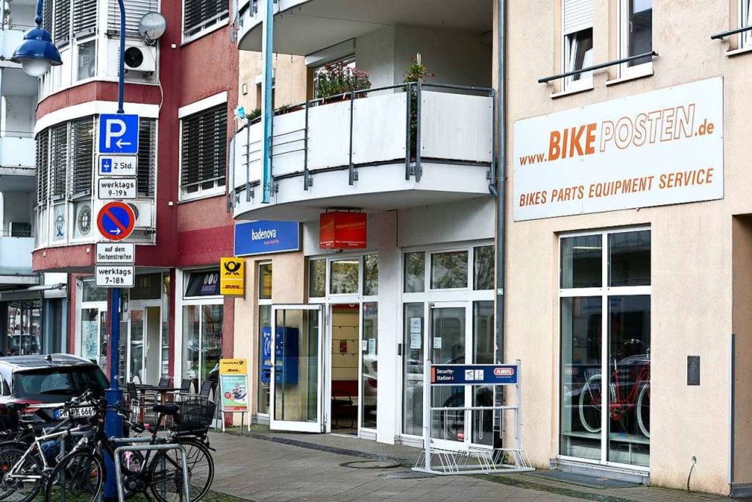 Die neue Post ist an der Rieselfeldallee 18 neben dem &#8222;Bikeposten&#8220;.  | Foto: Thomas Kunz