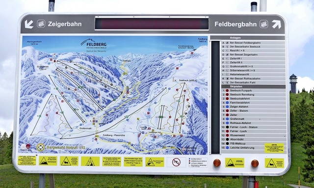 Das Skigebiet Feldberg soll koordinier...tragt, einen Masterplan zu entwerfen.   | Foto: Sebastian Barthmes