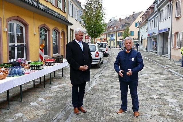Breisacher Stadtmitte: Die Mhe hat sich gelohnt, doch ein Problem bleibt