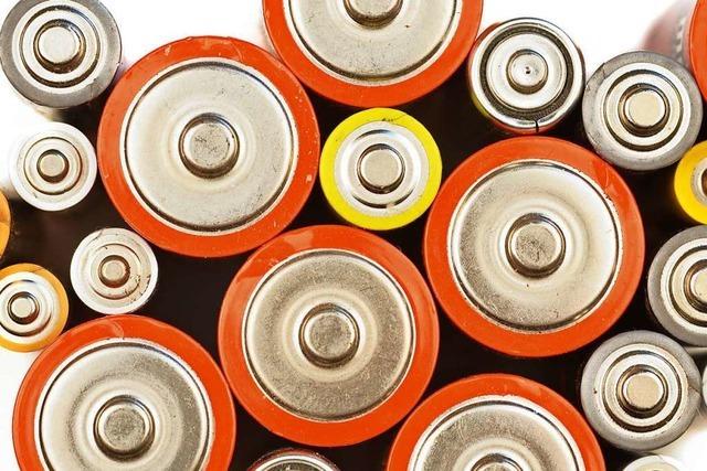 Nur noch die größten Recyclinghöfe im Kreis Lörrach nehmen künftig Batterien an