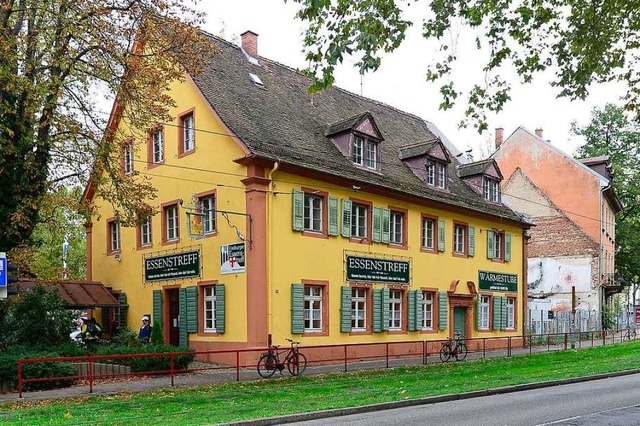 Das Dreiknigshaus beherbergt den Freiburger Essenstreff.  | Foto: Ingo Schneider