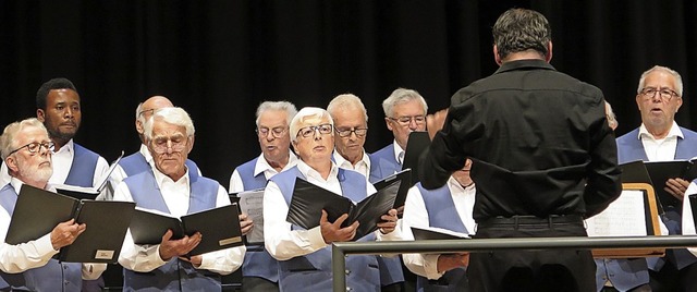 Merzhausens Snger erlebten bei ihrem Jahreskonzert eine Premiere.  | Foto: MGV Merzhausen