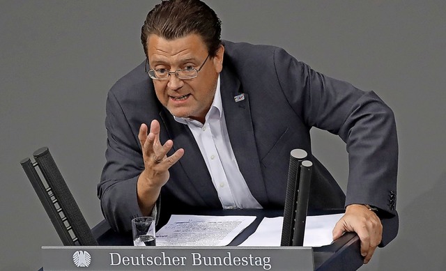 Der umstrittene Ausschussvorsitzende Stephan Brandner   | Foto: ODD ANDERSEN (AFP)
