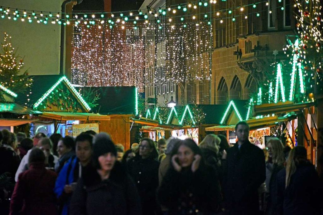Stnde in der Franziskanerstrae 2018.  | Foto: Michael Bamberger