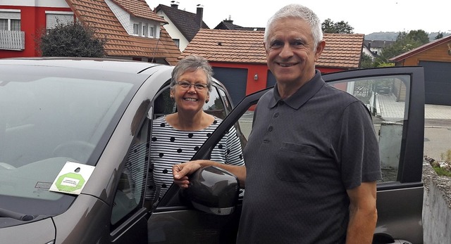 Susanne und Hans-Werner Busch aus Lauc...8 Mitglied des Schengen-Raumes wurde.   | Foto: Olheide, Monika
