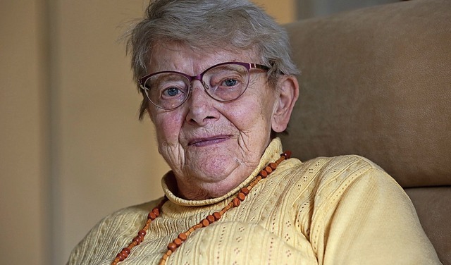 Hat sich zeit ihres Lebens um Mitmensc...etzt ist sie mit 96 Jahren gestorben.   | Foto: Christoph Breithaupt