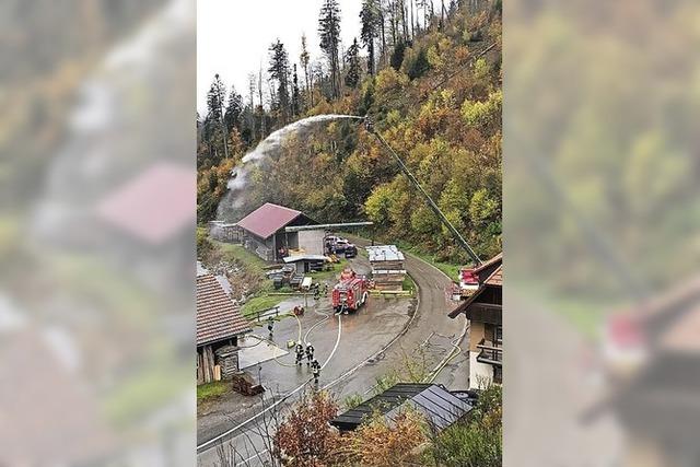 Wehr bt den Ernstfall in der Wehraschlucht