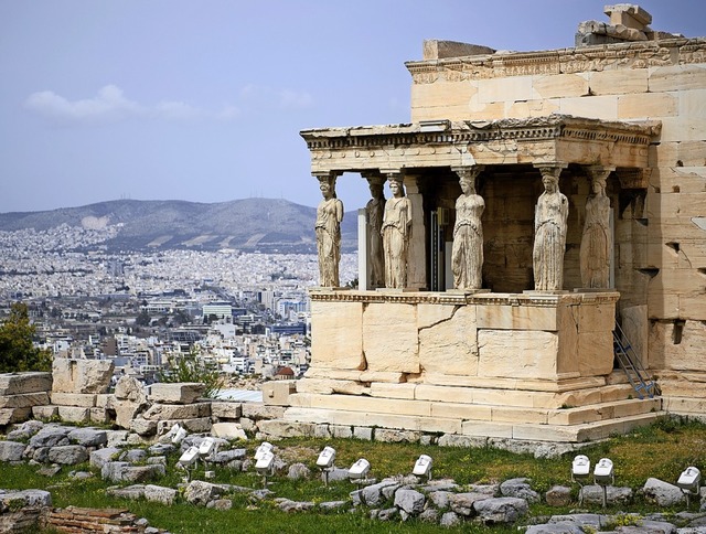 Ein Ort der Demokratie: die Akropolis in Athen  | Foto: Laurent Gillieron