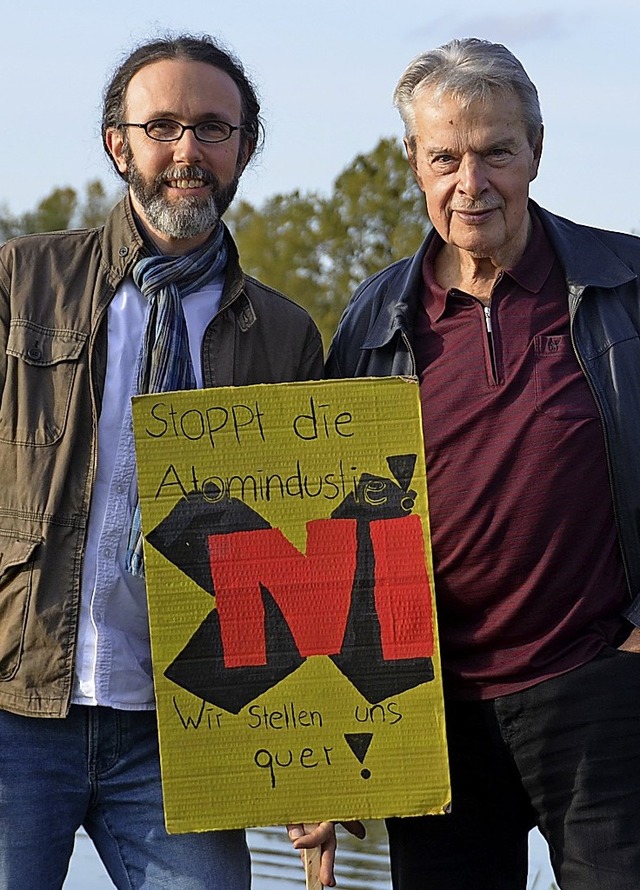 Christopher Kern und  Hans Weide (rechts)  | Foto: Stefan Hupka