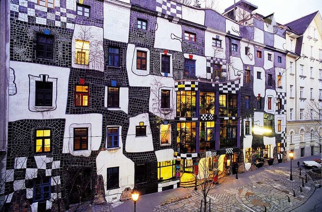 Hundertwasserhaus: Wien Kegelgasse  | Foto: Stephan Brnjes