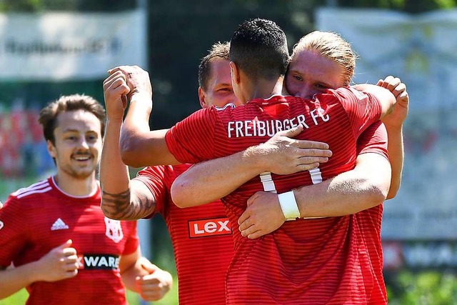 Die Erfolgsserie des Freiburger FC reit nicht ab.  | Foto: Achim Keller