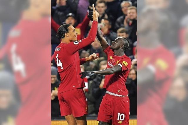 Liverpools Sieg im Spitzenspiel