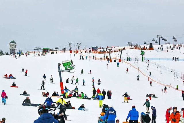 Nur noch einen skiwinterlang gibt es d...Feldberg mit der Hochschwarzwald-Card.  | Foto: Joachim Hahne