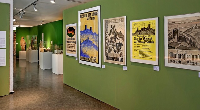 Blick in die Rtteln-Ausstellung im Dreilndermuseum  | Foto: Dreilndermuseum