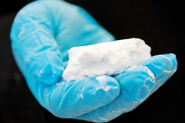 Das Kokain, das an die franzsische At...sehr rein und damit extrem gefhrlich.  | Foto: Christian Charisius