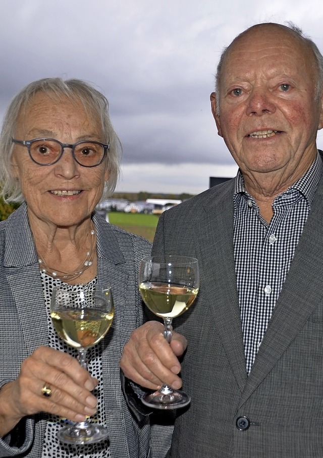 Brigitte und Josef Bohny feiern diamantene Hochzeit.  | Foto: Roland Vitt